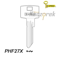 Expres 197 - klucz surowy mosiężny - PHF27X